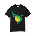 Green Hummingbird Logo T-Shirt — Minimal Nature Graphic Tee