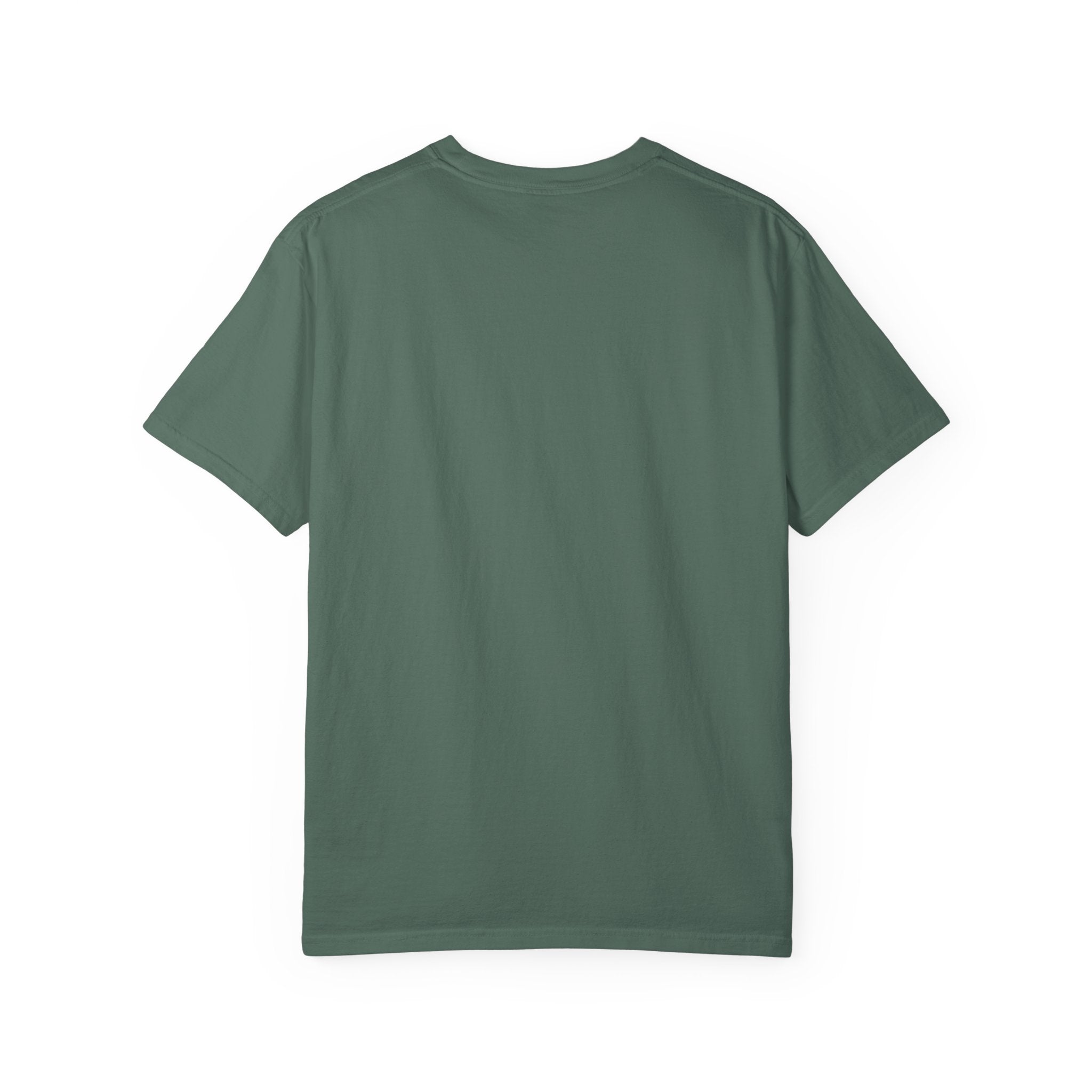 Green Hummingbird Logo T-Shirt — Minimal Nature Graphic Tee