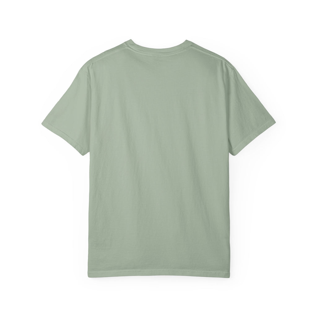 Green Hummingbird Logo T-Shirt — Minimal Nature Graphic Tee
