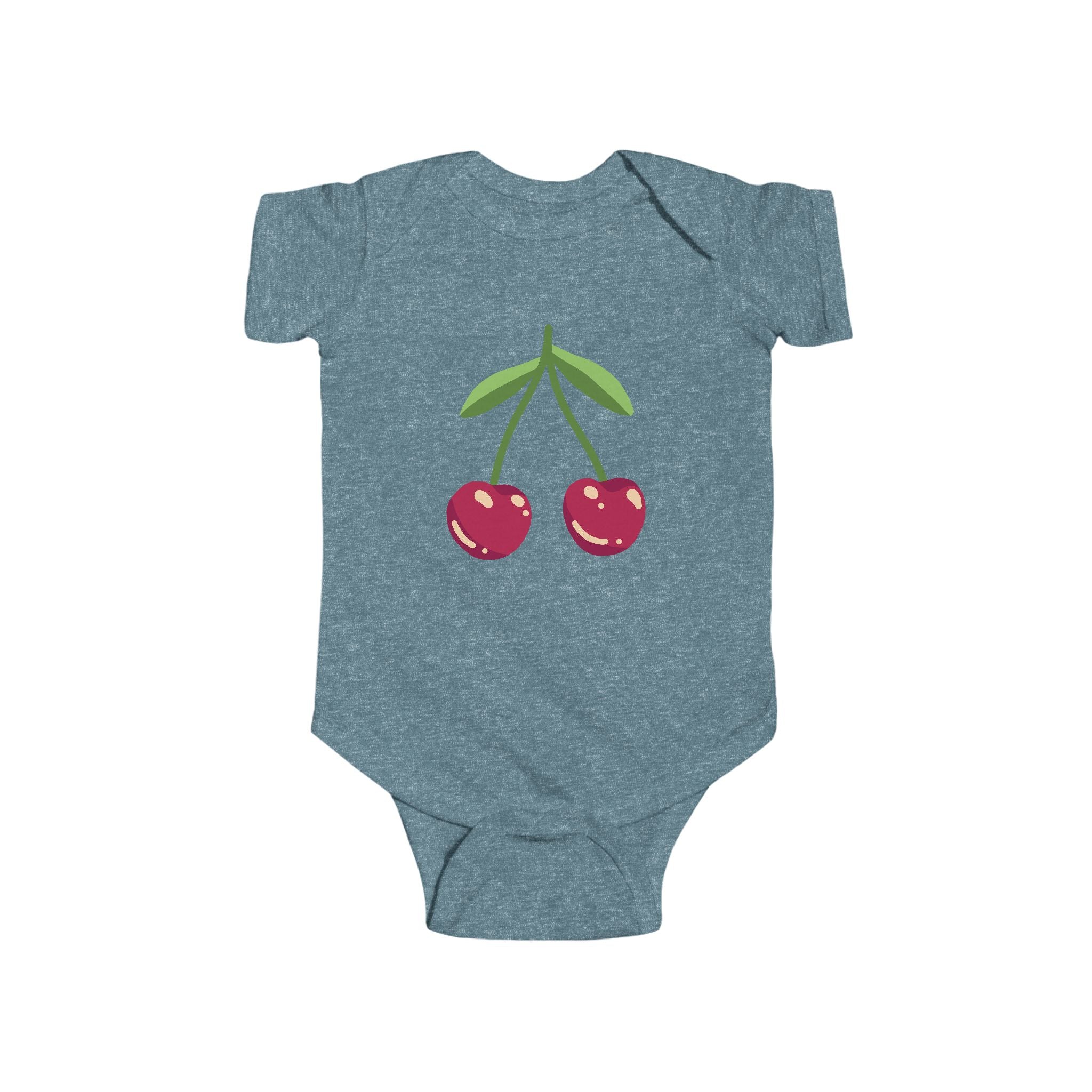 Cherry Baby Bodysuit — Cute Infant Onesie with Cherry Graphic