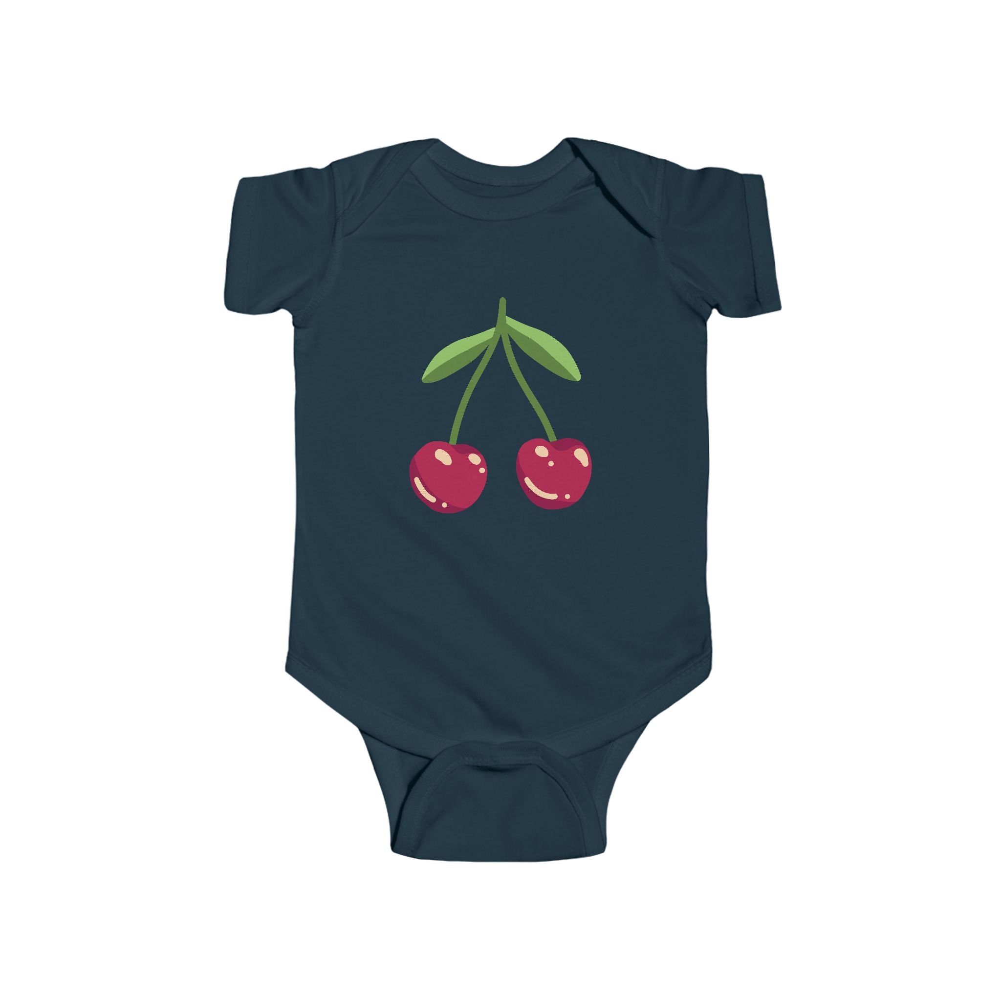 Cherry Baby Bodysuit — Cute Infant Onesie with Cherry Graphic