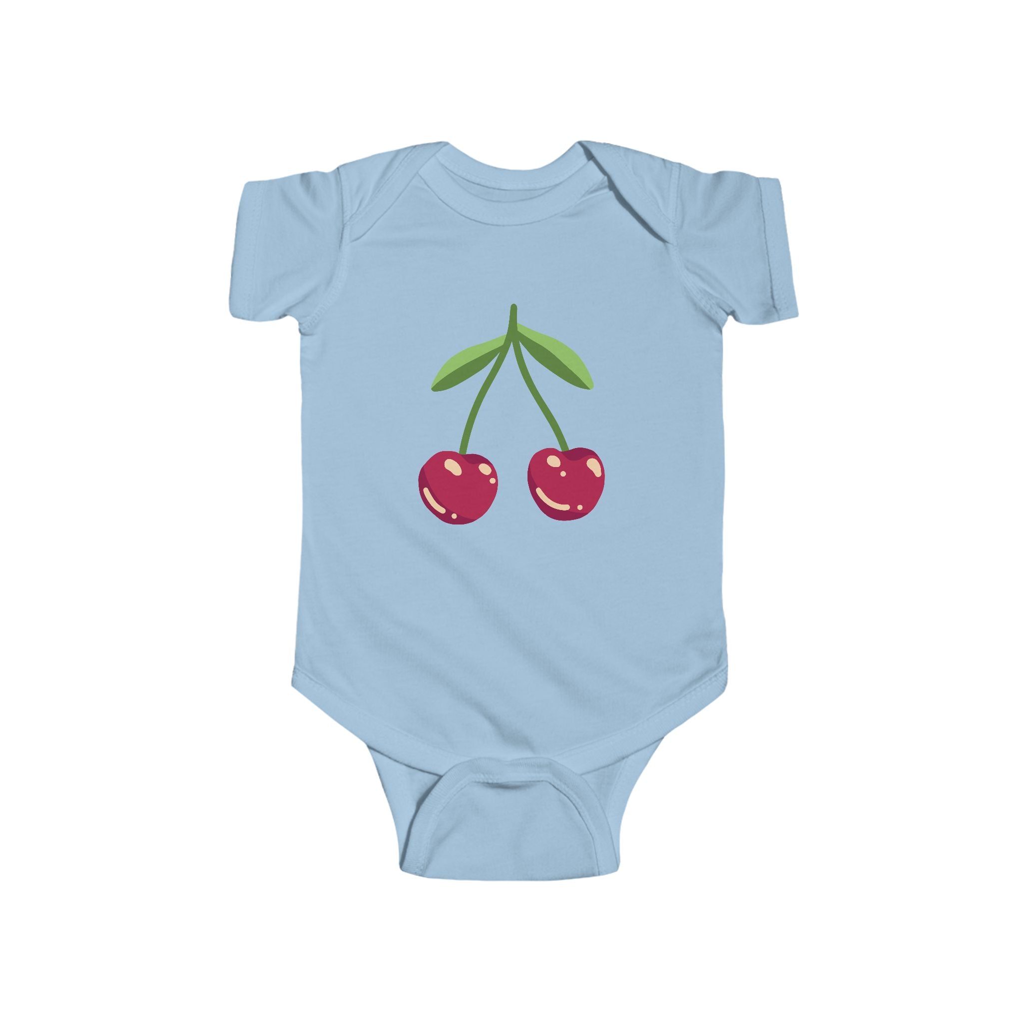 Cherry Baby Bodysuit — Cute Infant Onesie with Cherry Graphic